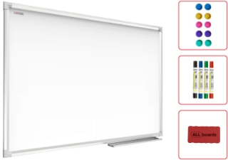 Nasucho stierateľná a magnetická tabuľa A7 Allboards 100x80 cm